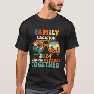 Familienurlaub 2024 Sommerstrand Matching Making T-Shirt