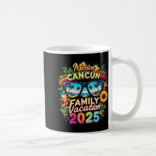 Familienurlaub 2025 Cancun Mexiko passende Familie Kaffeetasse