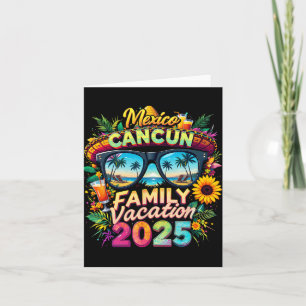Familienurlaub 2025 Cancun Mexiko passende Familie Karte