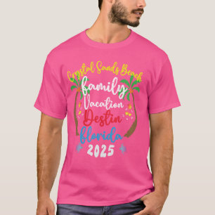 Familienurlaub 2025 Florida Crystal Sands Beach D T-Shirt