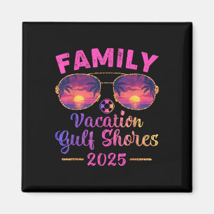 Familienurlaub 2025 Sungles Alabama Golfküste B Magnet