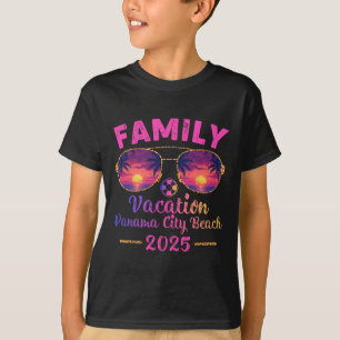 Familienurlaub 2025 Sungles Florida Panama City B T-Shirt