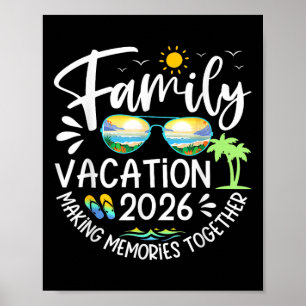 Familienurlaub 2026 Erinnerungen machen Lustiger S Poster