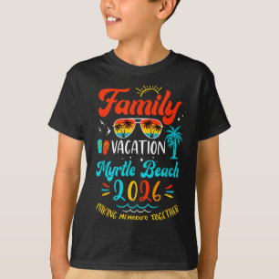 Familienurlaub 2026 Myrtle Beach passendes Sommer T-Shirt