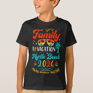 Familienurlaub 2026 Myrtle Beach passendes Sommer T-Shirt