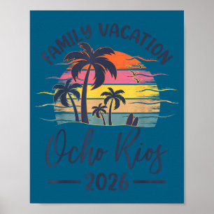 Familienurlaub 2026 Sommerstimmung Jamaika Ocho Ri Poster