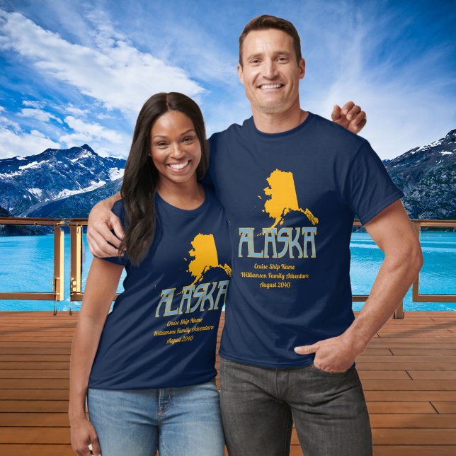 Familienurlaub Alaska T-Shirt (Alaska Cruise Family Reunion Shirts For Vacation Travel)