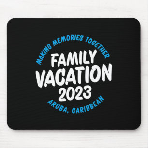 Familienurlaub Aruba 2023 Mousepad