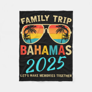 Familienurlaub Bahamas 2025 Matching Group Sommer Fleecedecke