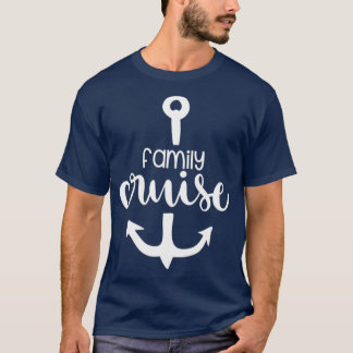 Familienurlaub Bootsanlegestelle Kinder Erwachsene T-Shirt