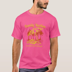 Familienurlaub Chincoteague Keepake Virginia Rem T-Shirt