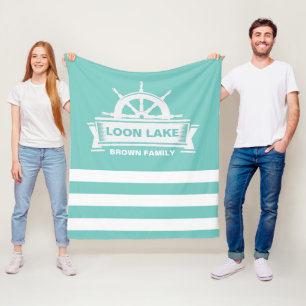 Familienurlaub Fleecedecke