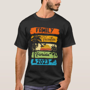 Familienurlaub Florida 2023 Beach Sommerurlaub T-Shirt