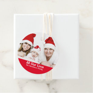 Familienurlaub Foto Wünsche Geschenkanhänger