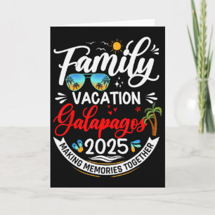 Familienurlaub Galapagos 2025 passende Kreuzfahrtf Karte