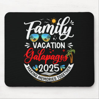 Familienurlaub Galapagos 2025 passende Kreuzfahrtf Mousepad