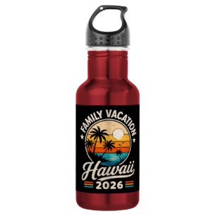 Familienurlaub Hawaii 2026 Edelstahlflasche