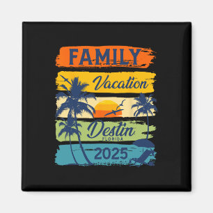 Familienurlaub in Florida 2025 - Matching Famil Magnet