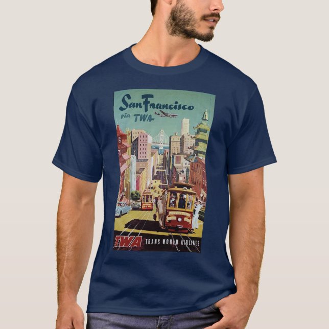 Familienurlaub in San Francisco T-Shirt (Vorderseite)