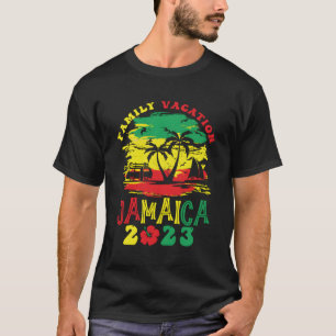 Familienurlaub Jamaica 2023 Familienreise T-Shirt