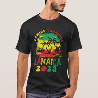 Familienurlaub Jamaica 2023 Familienreise T-Shirt