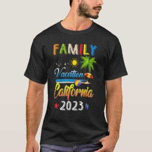Familienurlaub Kalifornien Erinnerungen gemeinsam  T-Shirt