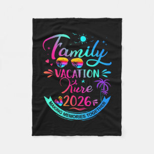 Familienurlaub Kure 2026 Palmbaum-Geschenk Fleecedecke