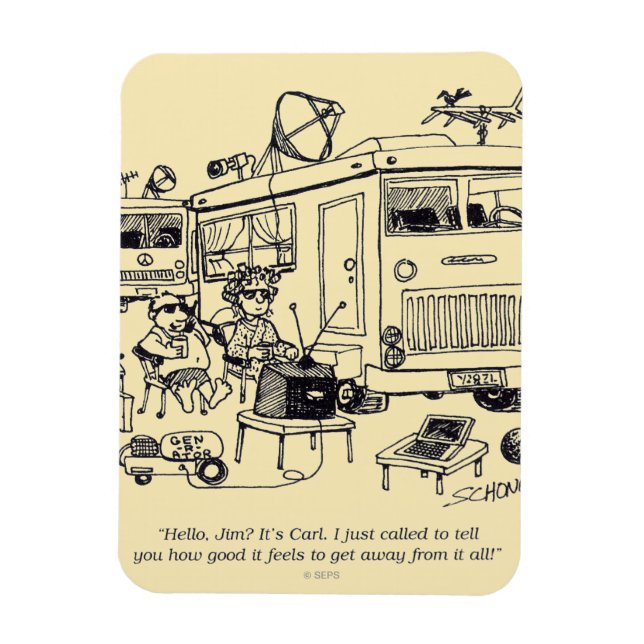 Familienurlaub Magnet (Vertikal)