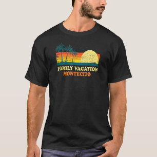 Familienurlaub Montecito Amerika Kalifornien USA T-Shirt