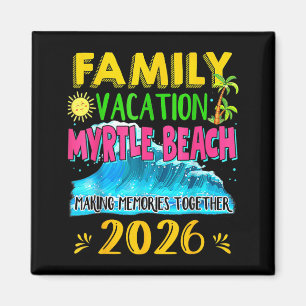 Familienurlaub Myrtle Beach 2026 Ferien Sommer Magnet
