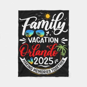 Familienurlaub Orlando 2025 Beach Sommerurlaub Fleecedecke