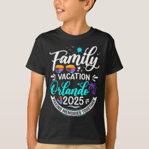 Familienurlaub Orlando 2025 Beach Sommerurlaub T-Shirt