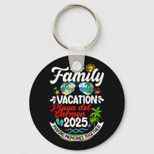 Familienurlaub Playa del Carmen 2025 Erinnerung Schlüsselanhänger