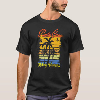 Familienurlaub Punta Cana Erinnerungen Strand V T-Shirt