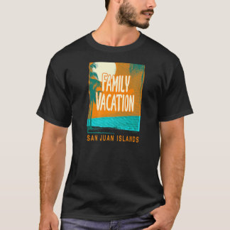 Familienurlaub San Juan Islands Beach Washington T-Shirt