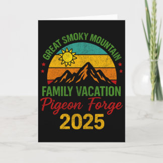 Familienurlaub-Shirts 2025  Karte