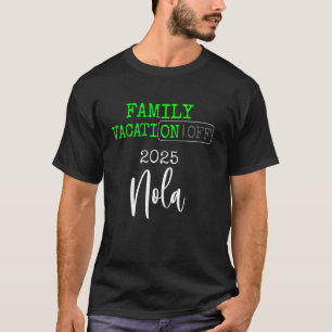 Familienurlaub-Squad-Shirts Reise Familienurlaub N T-Shirt