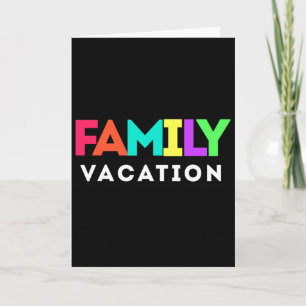 Familienurlaub-Urlaubsreise-Passende 1 Karte
