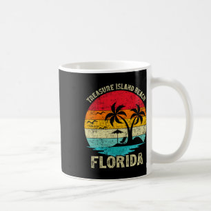 Familienurlaub Vintag Retro Florida Schatzinsel Kaffeetasse