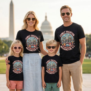 Familienurlaub Washington DC passende Gruppen-Shir T-Shirt
