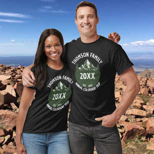 Familienurlaub Wiedersehen Colorado Sommerferien T-Shirt