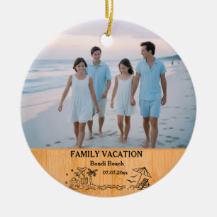 Familienurlaub - Zuvorkommendes und individuelles Keramik Ornament