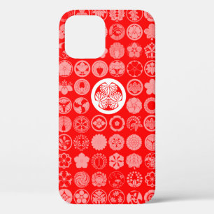 [Familienwappen] Blume und Pflanze rot Case-Mate iPhone Hülle
