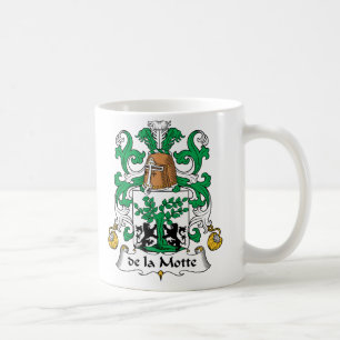 Familienwappen de la Motte Kaffeetasse
