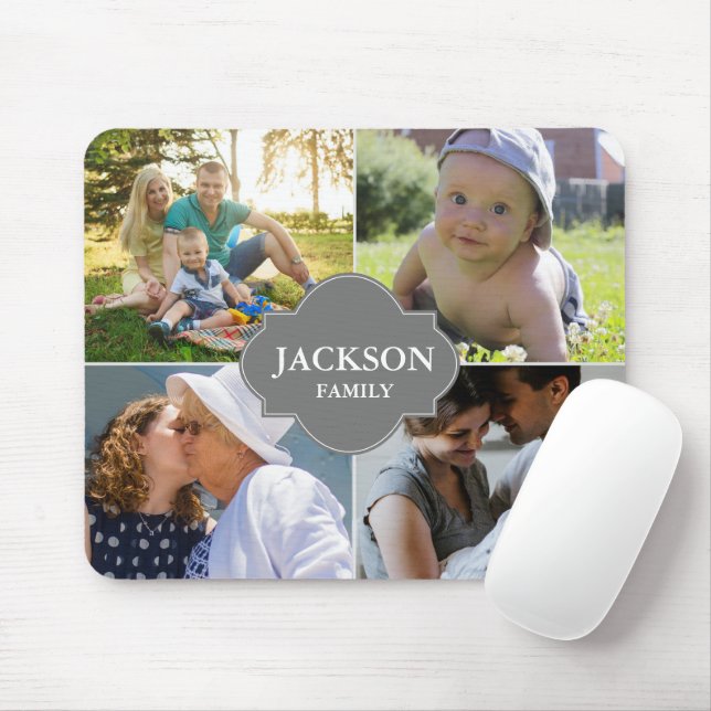 Familienwappen für die Collage von benutzerdefinie Mousepad (Mit Mouse)
