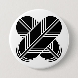 [Familienwappen] Gekreuzte Habichtfedern Button