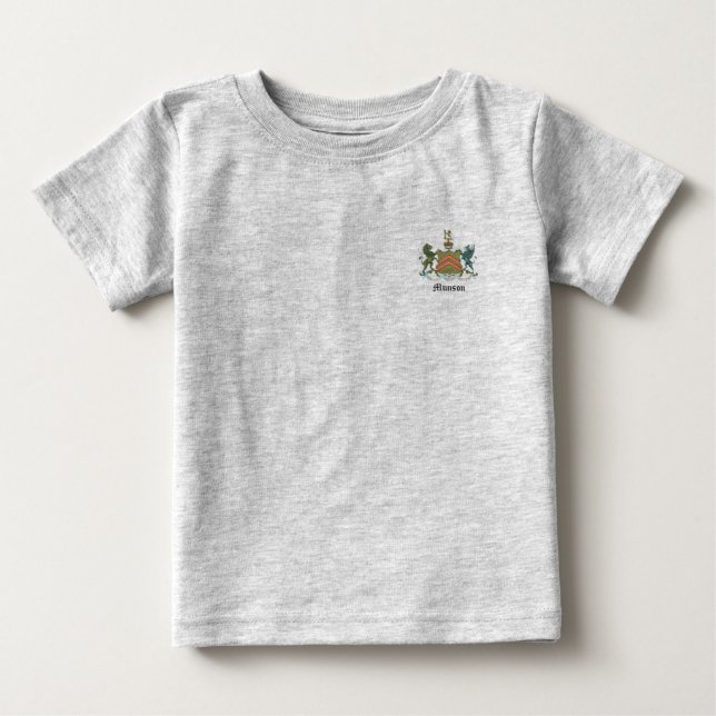 Familienwappen Kleinkind Shirt (Vorderseite)