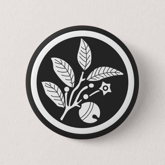 [Familienwappen] Pflanze Button (Vorderseite)