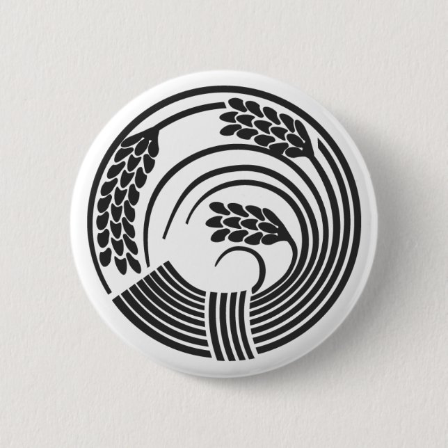 [Familienwappen] Pflanze Button (Vorderseite)