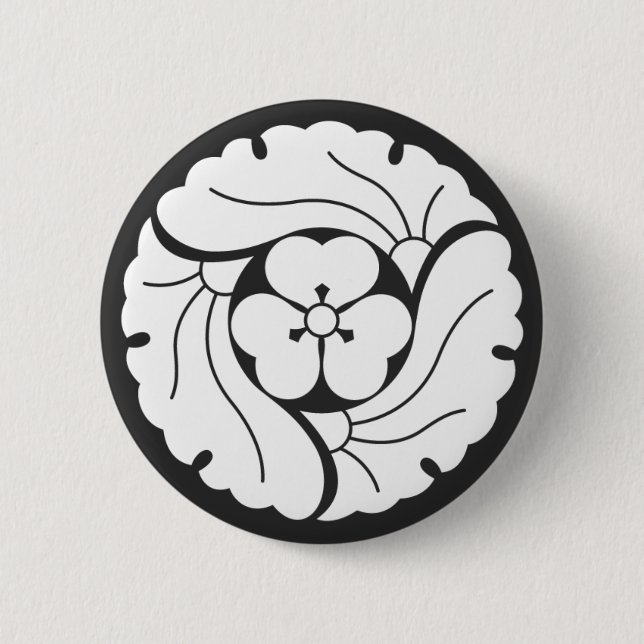 [Familienwappen] Pflanze Button (Vorderseite)